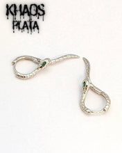 Cargar imagen en el visor de la galería, Aros argolla serpiente 4 par

