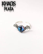 Cargar imagen en el visor de la galería, Anillo ojo demonio ajustable

