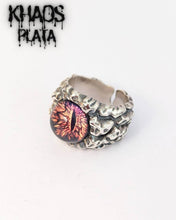 Cargar imagen en el visor de la galería, Anillo ojo de dragón ajustable
