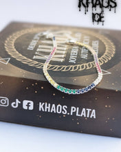 Cargar imagen en el visor de la galería, Pulsera tennis colores 2 mm
