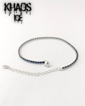 Cargar imagen en el visor de la galería, Pulsera tennis zirconia cubica azul 2 mm
