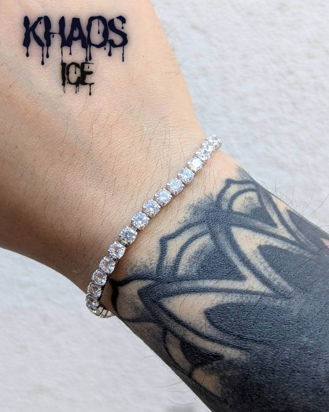 Pulsera tennis zirconia cubica 4 MM