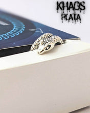 Cargar imagen en el visor de la galería, Anillo serpiente ajustable
