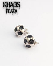 Cargar imagen en el visor de la galería, Aros balón de fútbol par
