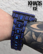Cargar imagen en el visor de la galería, Reloj zirconia cubica azul
