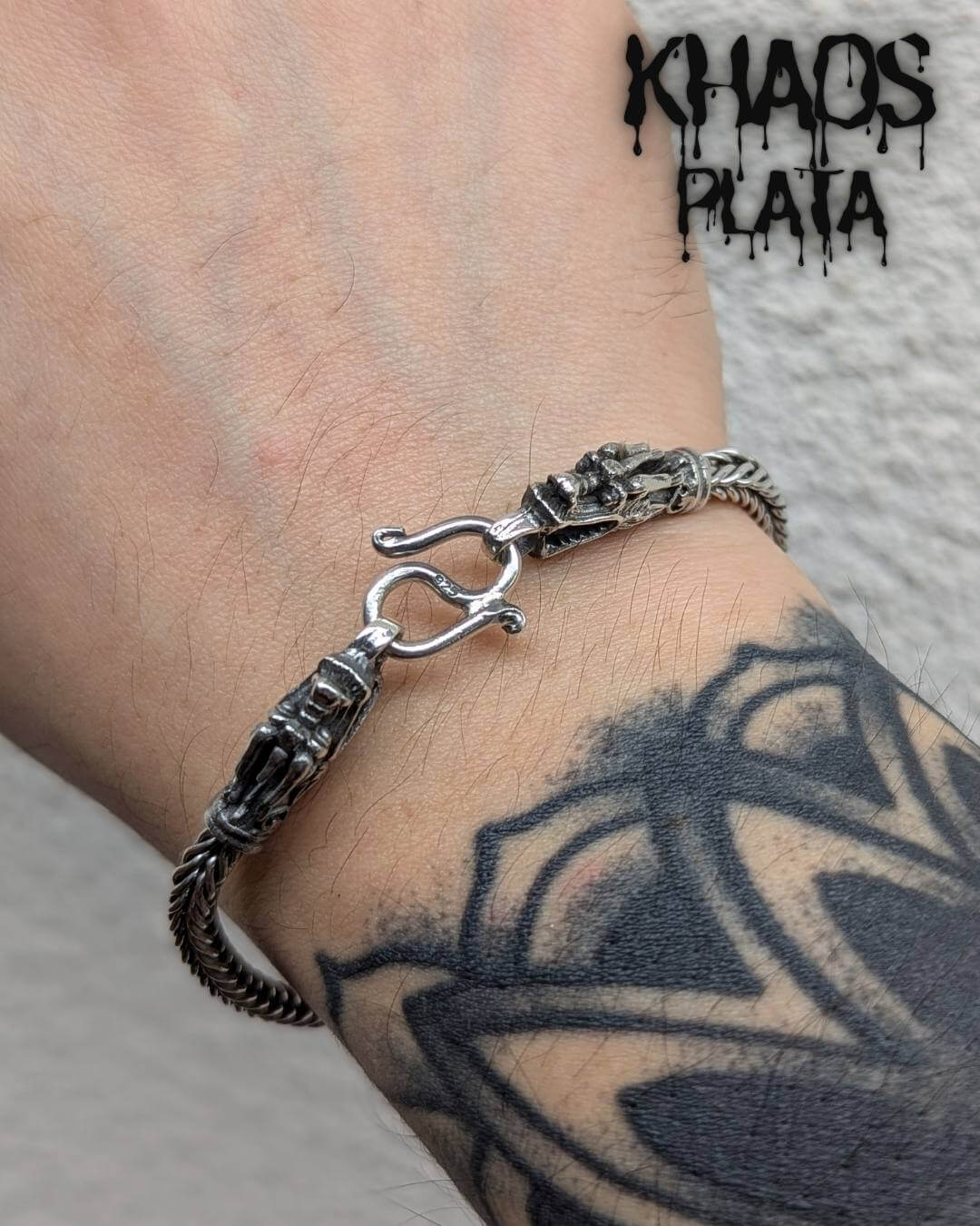 Brazalete dragón tejido 5 MM