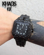 Cargar imagen en el visor de la galería, Reloj zirconia cubica negro
