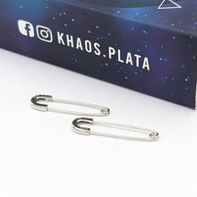 Cargar imagen en el visor de la galería, Aros alfiler par
