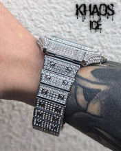 Cargar imagen en el visor de la galería, Reloj zirconia cubica blanco
