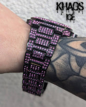 Cargar imagen en el visor de la galería, Reloj zirconia cubica rosa
