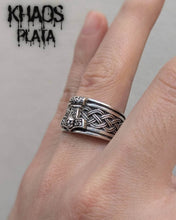 Cargar imagen en el visor de la galería, Anillo mjolnir
