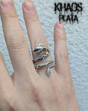 Cargar imagen en el visor de la galería, Anillo dragón ajustable 3
