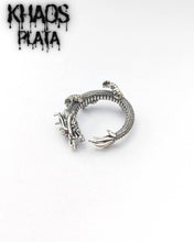 Cargar imagen en el visor de la galería, Anillo dragón ajustable
