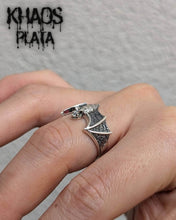 Cargar imagen en el visor de la galería, Anillo murciélago
