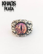 Cargar imagen en el visor de la galería, Anillo ojo de dragón ajustable
