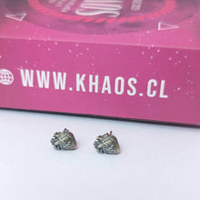 Cargar imagen en el visor de la galería, Aros corazón real par
