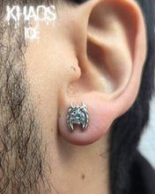 Cargar imagen en el visor de la galería, Aros alados moissanita 8 MM x 10 MM par
