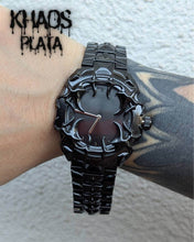 Cargar imagen en el visor de la galería, Reloj garra con cambios de color correa negra
