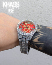 Cargar imagen en el visor de la galería, Reloj snake zirconia cubica blanco
