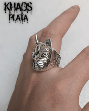 Cargar imagen en el visor de la galería, Anillo oni-kitsune
