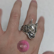 Cargar imagen en el visor de la galería, Anillo oni-kitsune
