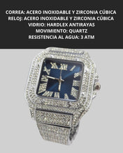 Cargar imagen en el visor de la galería, Reloj zirconia cubica blanco
