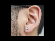 Cargar y reproducir el video en el visor de la galería, Diamantado pequeño par
