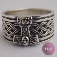 Cargar imagen en el visor de la galería, Anillo mjolnir

