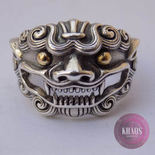 Cargar imagen en el visor de la galería, Anillo león de fu
