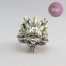 Cargar imagen en el visor de la galería, Anillo dragón ajustable 2
