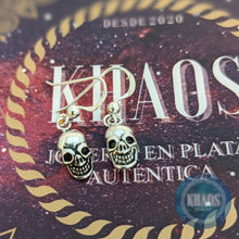 Cargar imagen en el visor de la galería, Aro calavera 3 par
