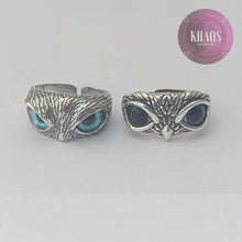 Cargar imagen en el visor de la galería, Anillo búho ajustable 2
