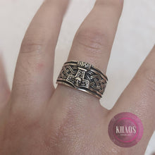 Cargar imagen en el visor de la galería, Anillo mjolnir
