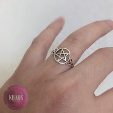 Cargar imagen en el visor de la galería, Anillo estrella y triqueta
